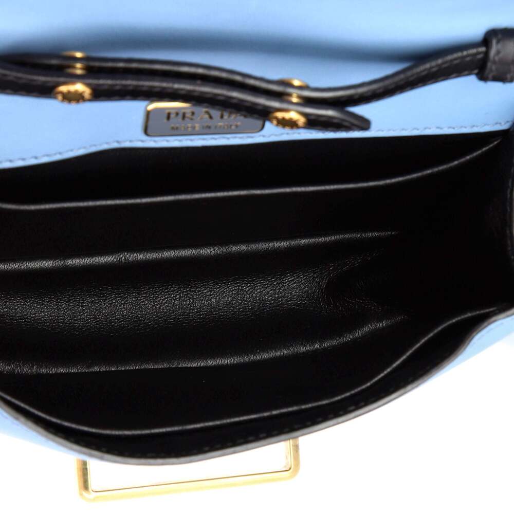 Prada Cahier Crossbody Bag Embellished #238863P21B - Picture 5 of 6